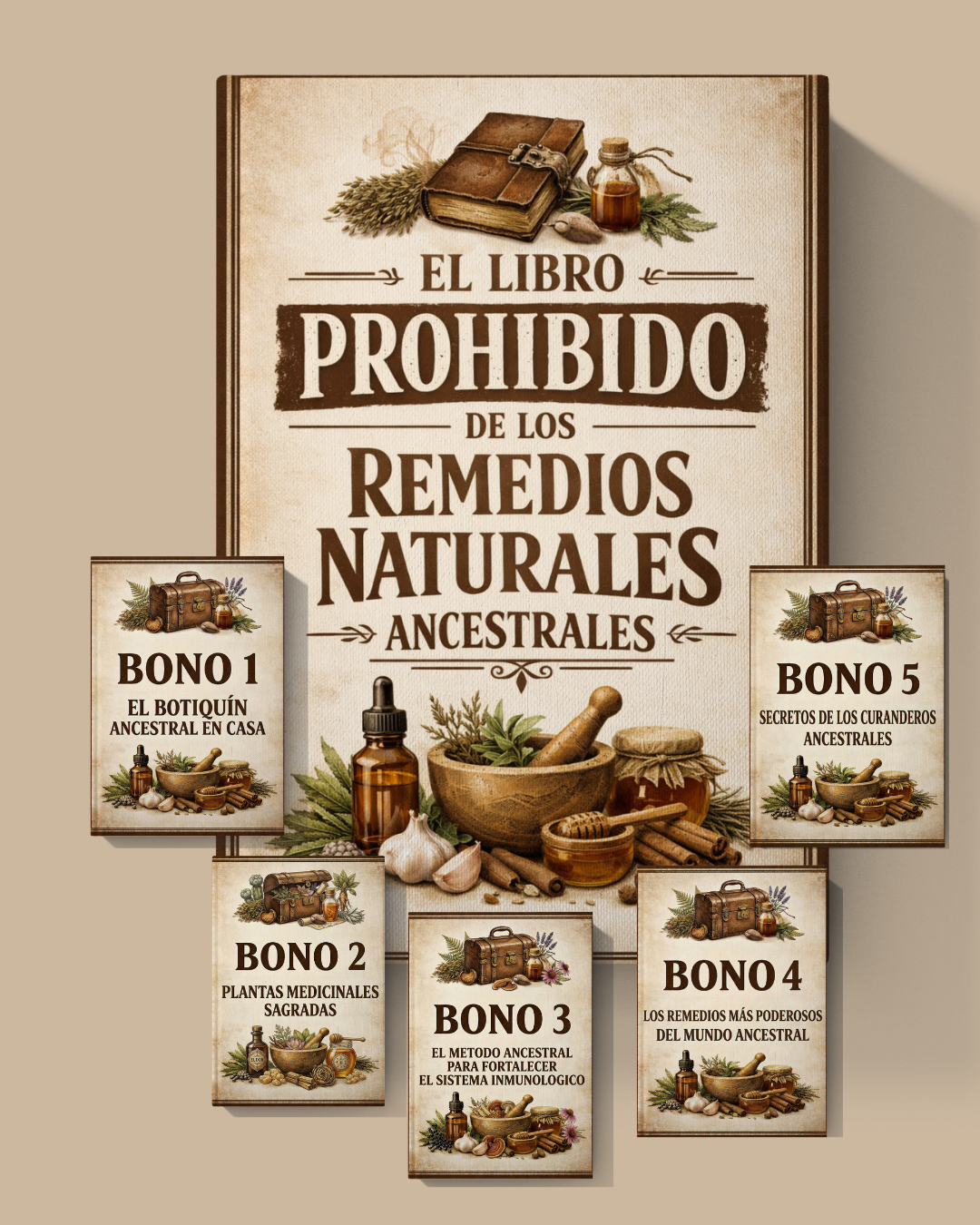 EL libro Prohibido de los Remedios Naturales Ancestrales
